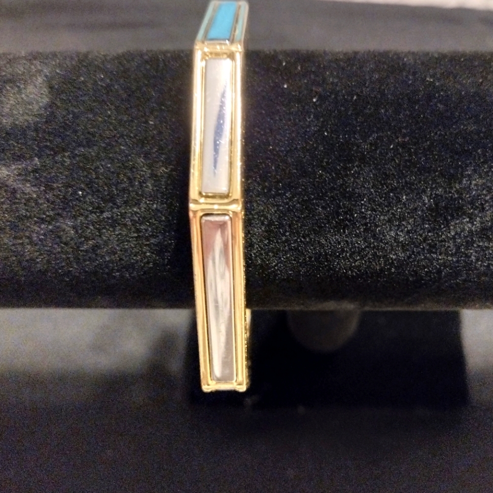 Vince Camuto Two Tone Bangle Bracelet